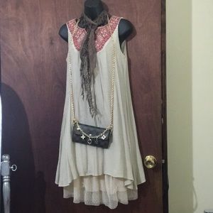 Shift sleeveless tank dress